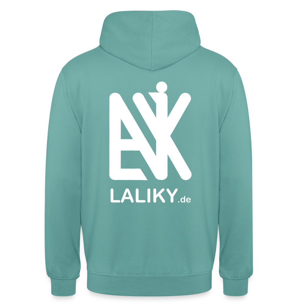 Unisex Hoodie laliky.de - Pastelltürkis