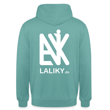Unisex Hoodie laliky.de - Pastelltürkis