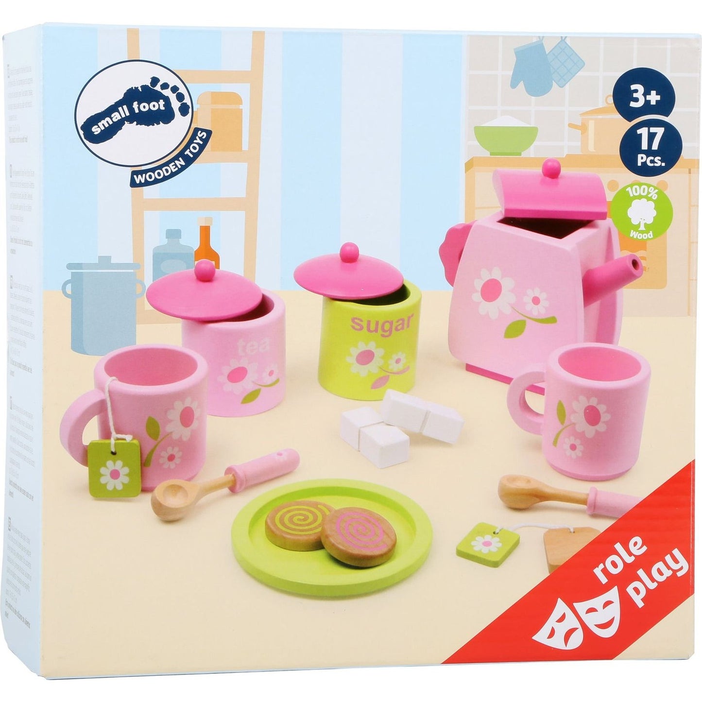 Teeservice Blümchen
