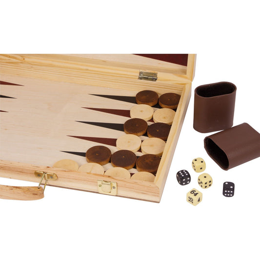 Schach und Backgammon Koffer