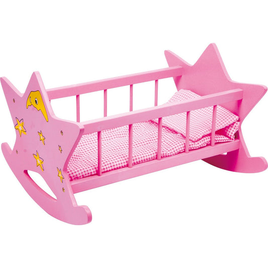 Puppenwiege Stern