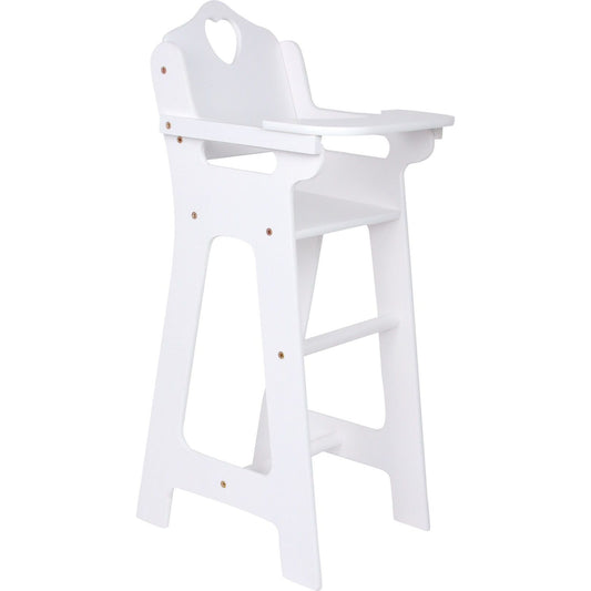 Puppenhochstuhl mit klappbarem Tisch
