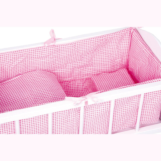 Puppenbett mit Schrank