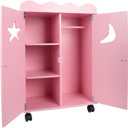 Puppenschrank pink
