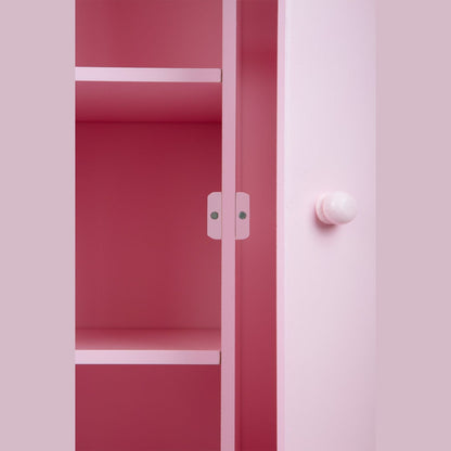 Puppenschrank pink