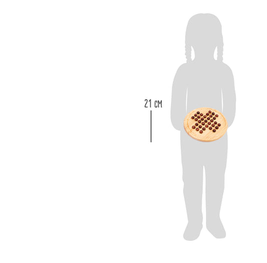 Solitär Holzkugel