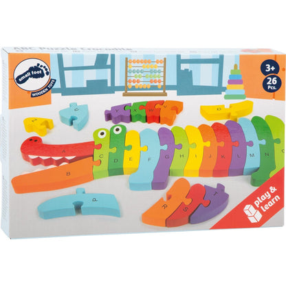 ABC-Puzzle Krokodil