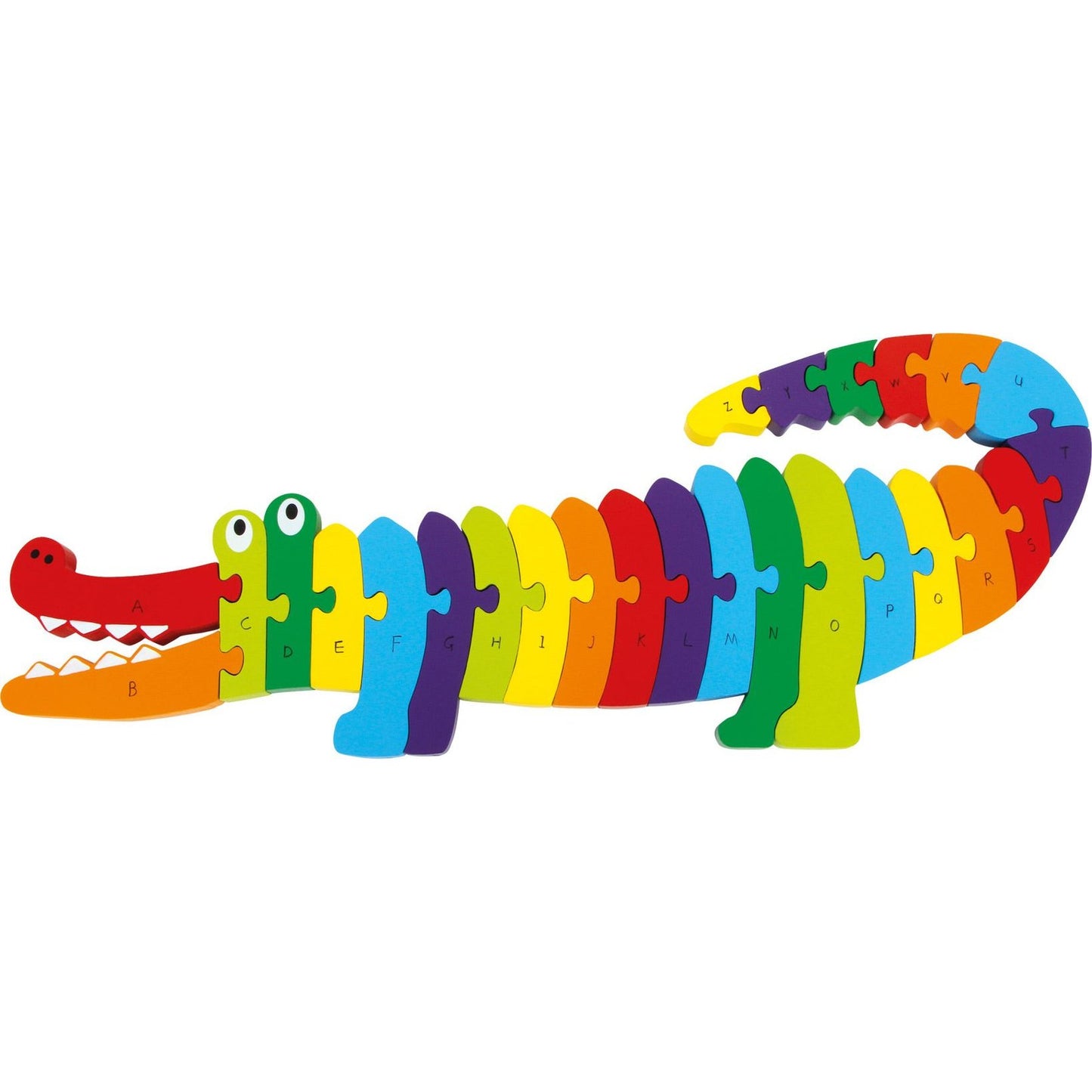 ABC-Puzzle Krokodil