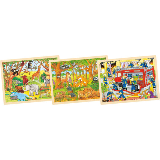 Einlegepuzzle Powerdisplay, 48-teilig