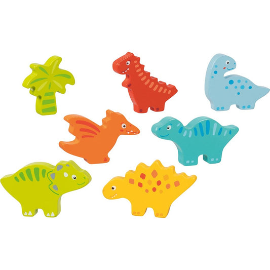 Einlegepuzzle Dinosaurier