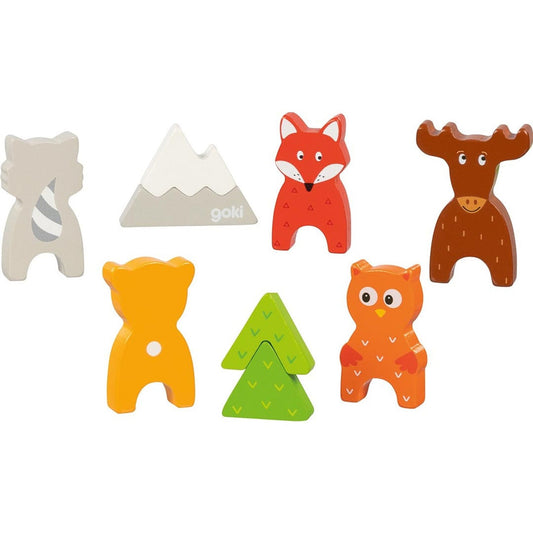 Einlegepuzzle Waldtiere