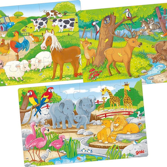 Puzzles Tiere