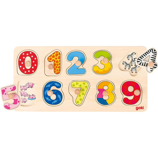 Hintergrundbildpuzzle Lerne zählen