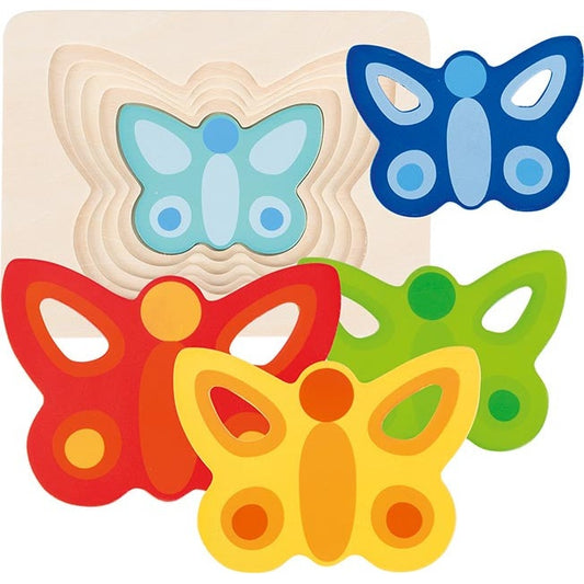 Schichtenpuzzle Schmetterling II