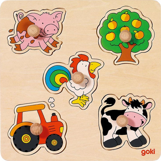 Steckpuzzle Auf dem Land