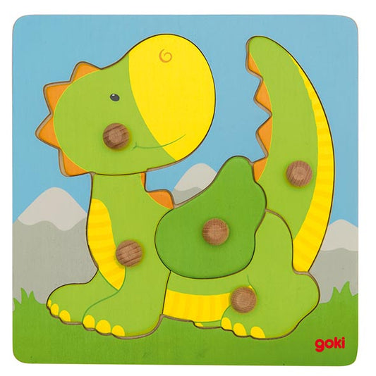 Steckpuzzle Drache