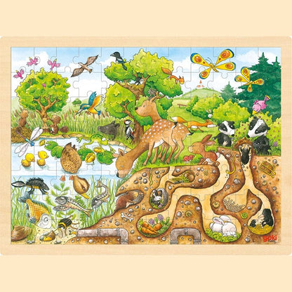 Einlegepuzzle Erlebnis Natur