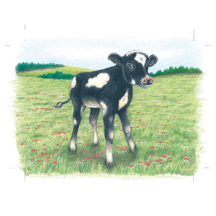 Würfelpuzzle Bauernhoftiere