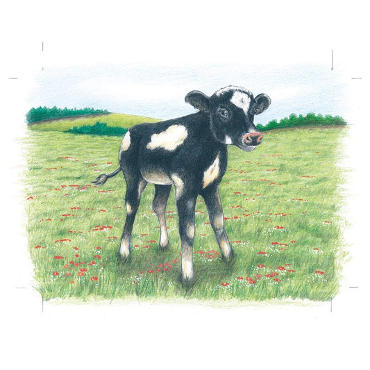 Würfelpuzzle Bauernhoftiere