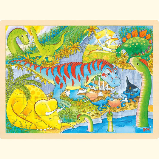 Einlegepuzzle Dinosaurier