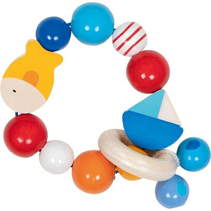 Greifling Elastik Babyspielzeug mit verschiedenen Formen und Motiven