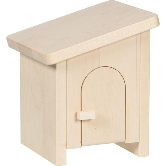 Kleiner Stall, montiert