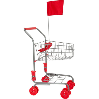 Einkaufswagen silber