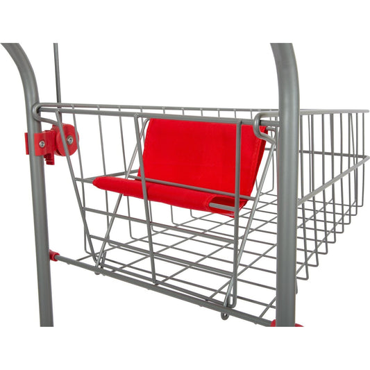 Einkaufswagen silber