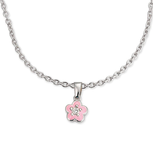 Schmuckset Blumen, rosa