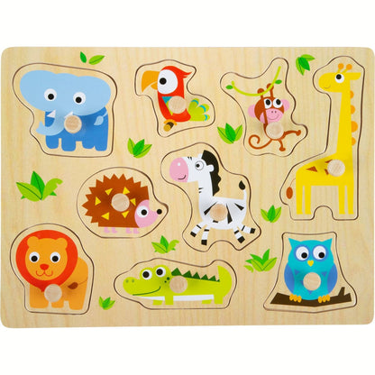 Setzpuzzle Zootiere