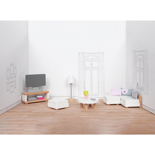 Puppenmöbel Style, Wohnzimmer