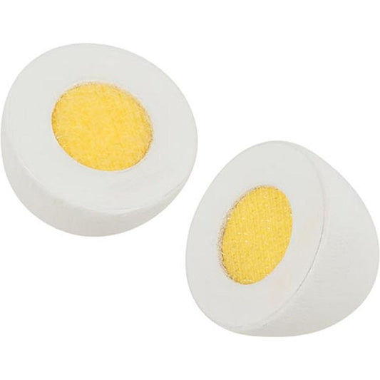 Eier mit Klettverbindung in Eierpappe, 6 Stück