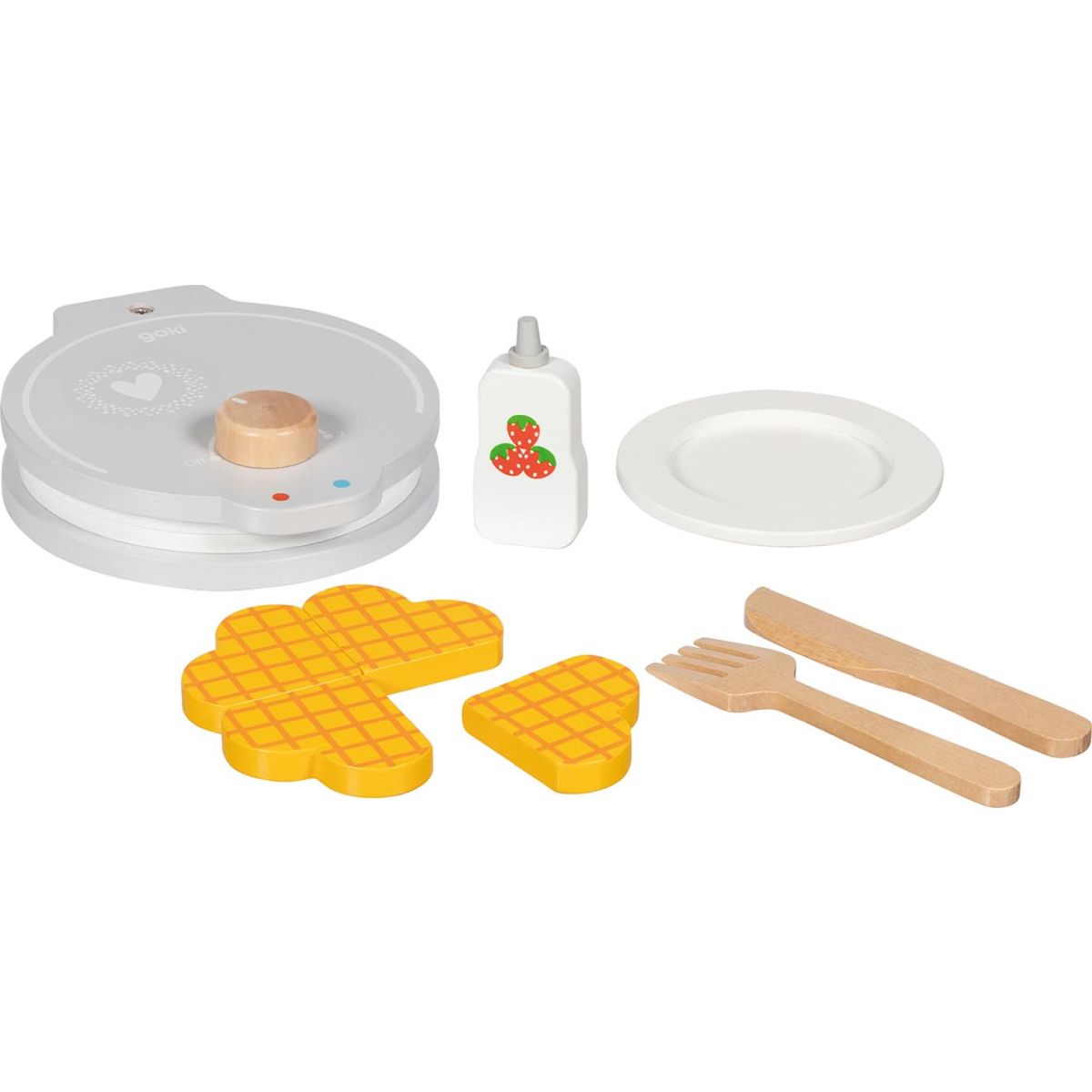 Waffeleisen mit Zubehör