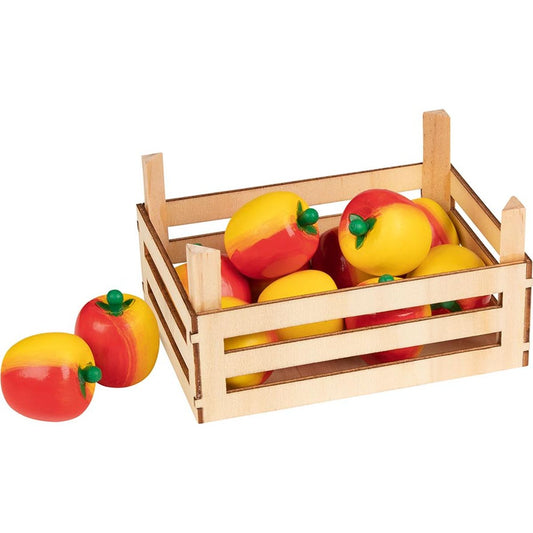 Äpfel in Obstkiste
