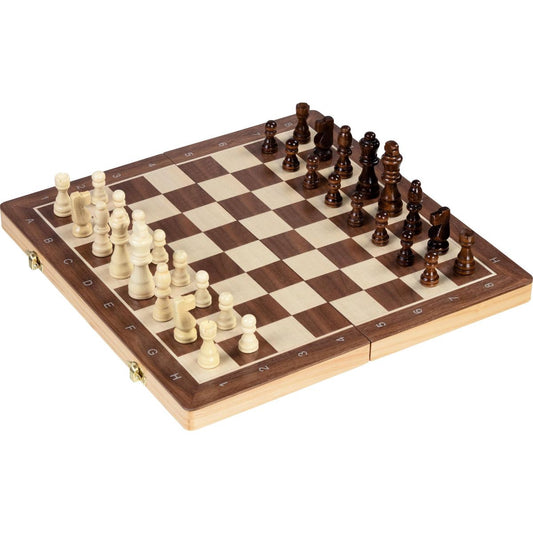 Schach/Dame Spiel 2in1, magnetisch