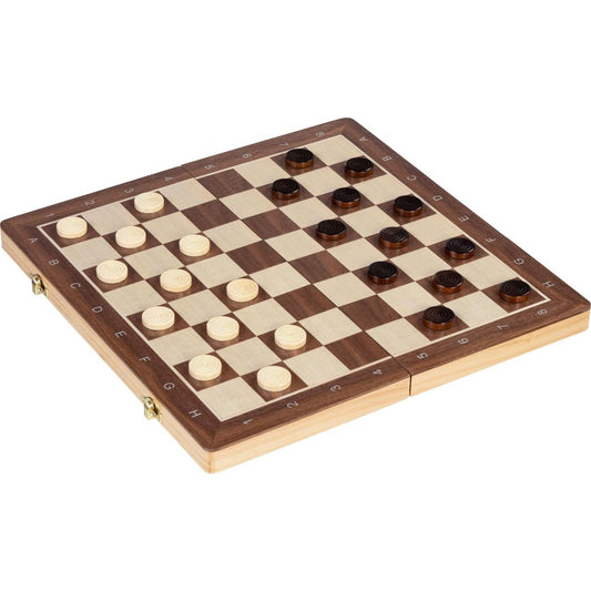 Schach/Dame Spiel 2in1, magnetisch