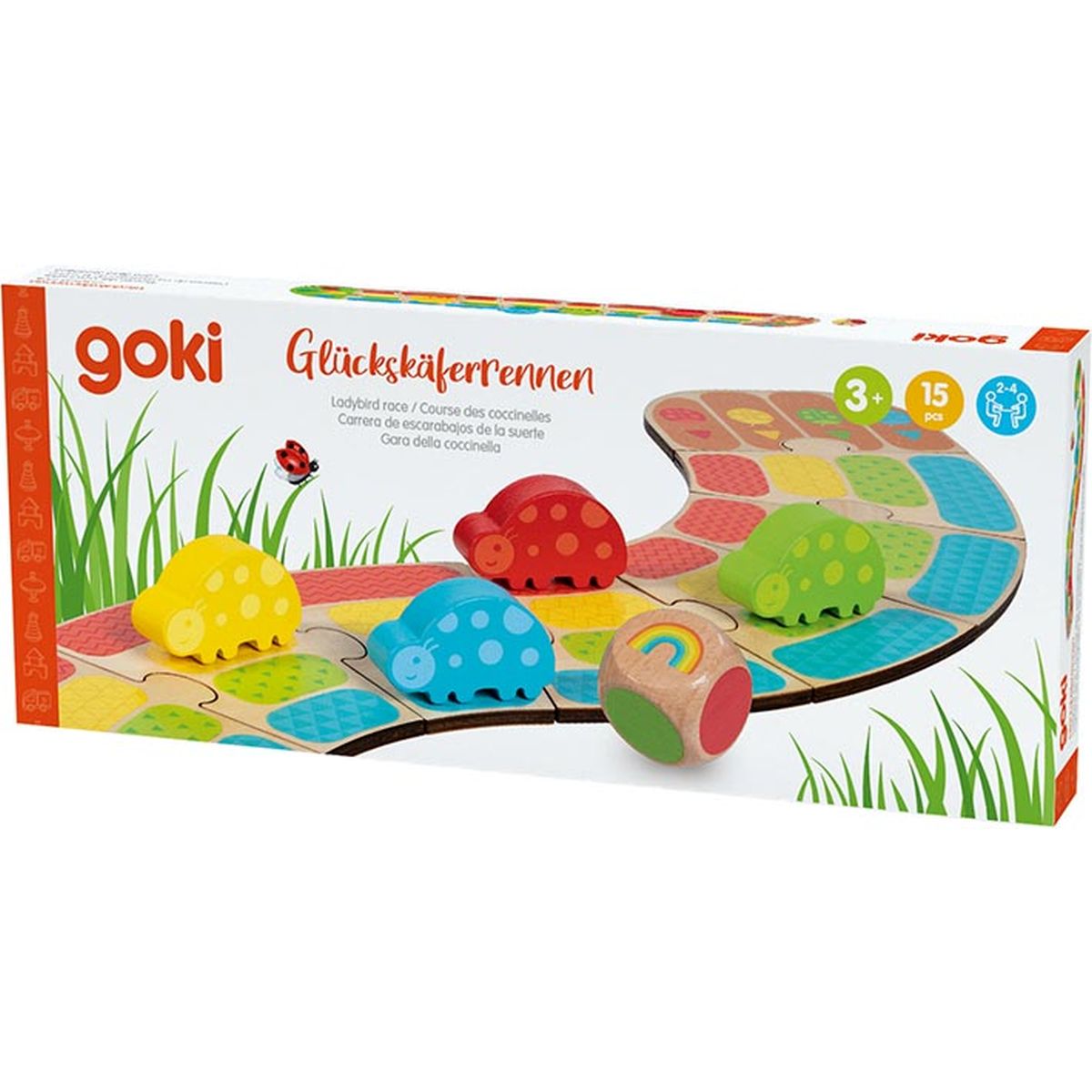 Glückskäferrennen, Würfelspiel