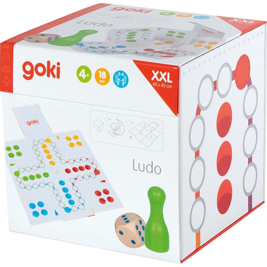 XXL Ludo im Würfel zum Aufklappen