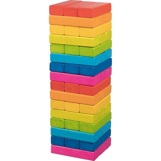 Geschicklichkeitsspiel Wackelturm Regenbogen