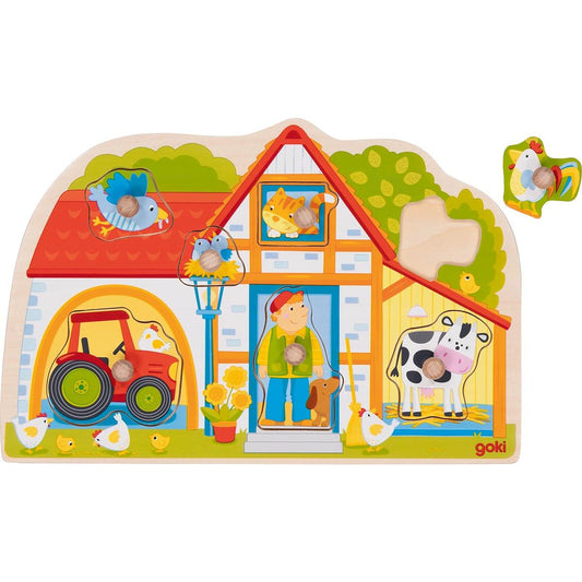 Steckpuzzle Unser Bauernhaus