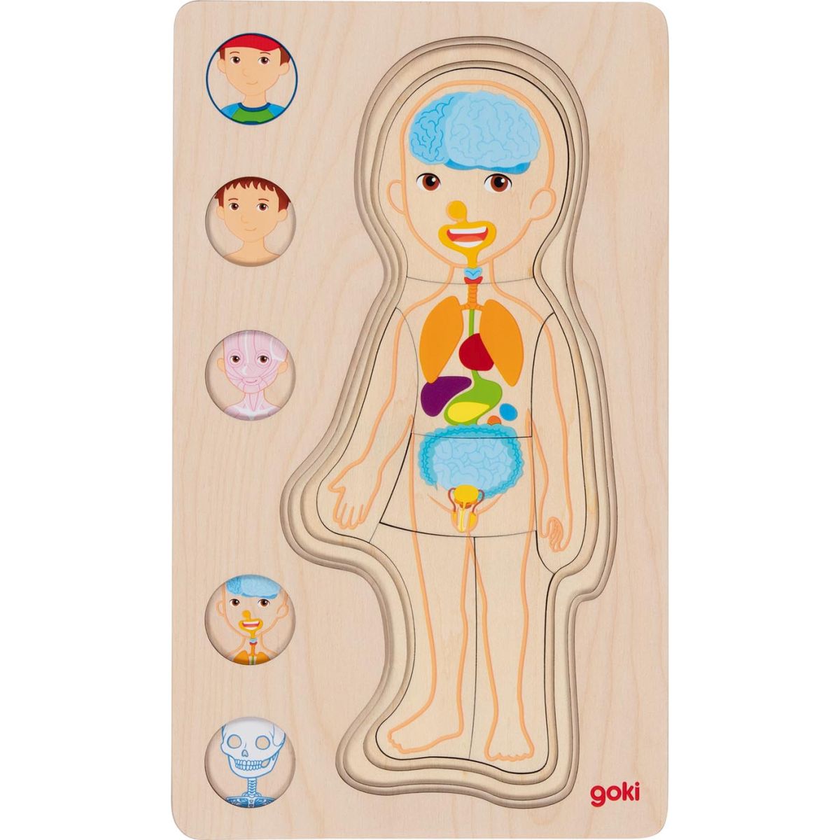 Schichtenpuzzle Junge