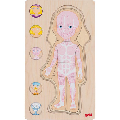 Schichtenpuzzle Mädchen