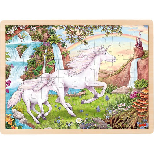 Einlegepuzzle Einhorn