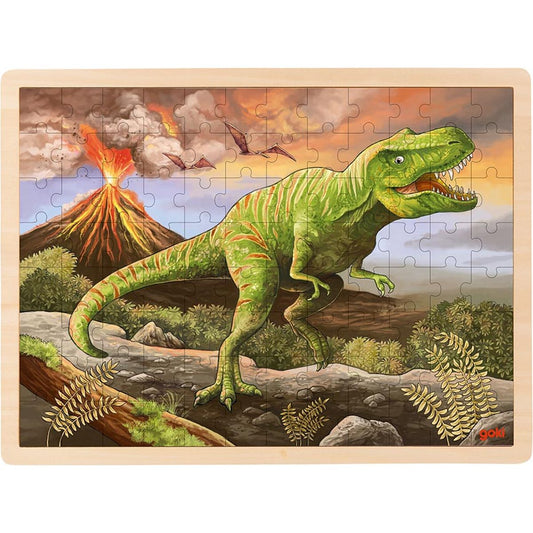 Einlegepuzzle T-Rex