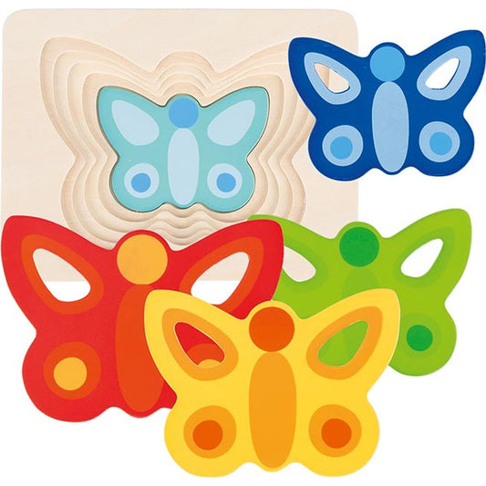 Schichtenpuzzle Schmetterling II