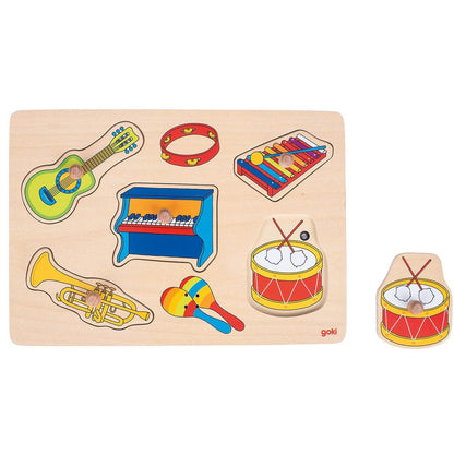 Soundpuzzle Musikalien, mit Instrumentensounds