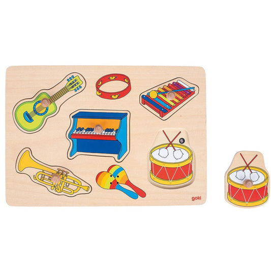 Soundpuzzle Musikalien, mit Instrumentensounds