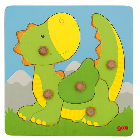 Steckpuzzle Drache