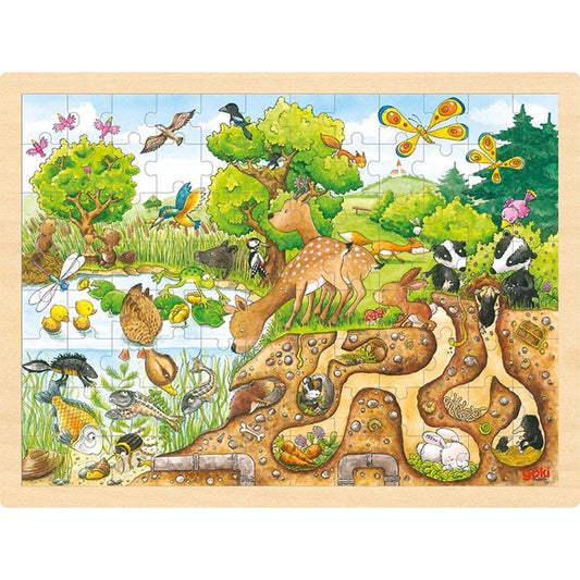 Einlegepuzzle Erlebnis Natur