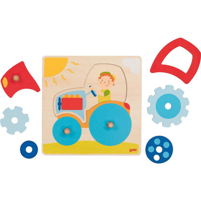 Steckpuzzle Traktor